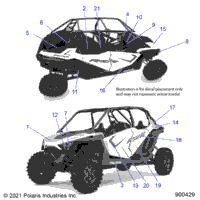 2022 RZR PRO XP SPORT (Z22G4L92AG/AL/BG/BL)