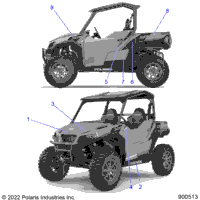2023 GENERAL XP 1000 SPORT (G23GXE99A/99B)