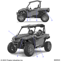 2023 GENERAL XP 1000 PREMIUM (G23GXP99A/99B)