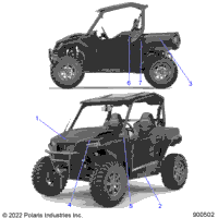 2023 GENERAL XP 1000 PREMIUM (G23GXP99A/99B)