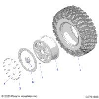 2022 RZR XP 1000 TRAILS & ROCKS (Z22NAR99AF/BF)