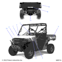 2023 RANGER 1000 PREMIUM PS (R23TAE99AD/BD/AP/BP)