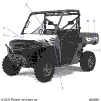 2023 RANGER 1000 FULL SIZE EPS EU TRACTOR ZUG (R23TAE99FD/SCD/SFD/SCK)