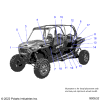 2023 RZR XP 4 1000 MD (Z23N4E99NR)