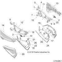 2023 RZR XP 1000 PREMIUM (Z23NAV99AL/99BL/AR/BR)