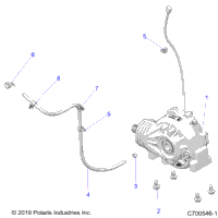 2023 RZR XP 4 1000 SPORT (Z23N4E99AL/99BL)