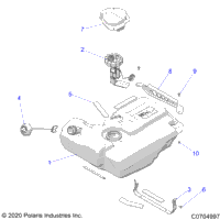 2023 RZR XP 1000 TRACTOR/EU/ZUG (Z23NAE99FR/SCR/FR)