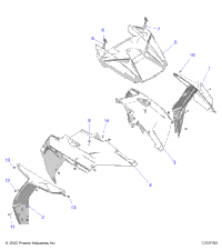 2023 RZR XP 1000 SPORT (Z23NAE99A/99B)