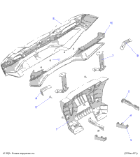 2023 RZR XP 4 1000 PREMIUM RIDE COMMAND (Z23N4K99AR/99BR/AL/BR)