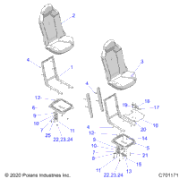 2023 RZR XP 1000 PREMIUM RIDE COMMAND (Z23NAK99AL/99BL/AR/BR)