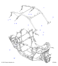 2023 RZR PRO R ULTIMATE TLD (Z23RGU2KAN/BN)