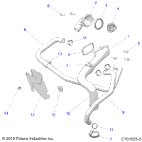 2023 RZR 900 TRAIL (Z23A5P87A4)