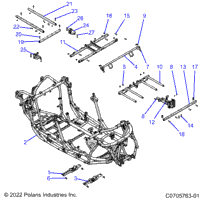 2023 RZR PRO XP 4 SPORT (Z23R4E92AG/92BG)