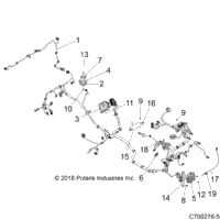 2023 RZR XP 4 1000 PREMIUM RIDE COMMAND (Z23N4K99AR/99BR/AL/BR)