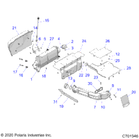 2023 RZR XP 1000 PREMIUM RIDE COMMAND (Z23NAK99AL/99BL/AR/BR)