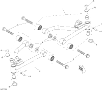 Передняя часть Suspension Arm