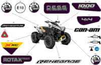 2024 T Regulation - Renegade 1000R EFI - 5MRA - X XC Package - Catalyst Gray