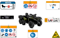 2024 T Regulation - Outlander MAX 450 EFI 6X6 - 5ERA - XU+ Package - Tundra Green