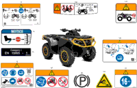 2024 T Regulation - Outlander MAX 1000 EFI 4X4 - 4PRA - DPS Package - Legion Red