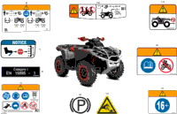2024 T Regulation - Outlander 1000 EFI 4X4 - 3YRA - X XC Package - Chalk