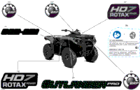 2024 North America - Outlander PRO HD7 4X4 - 1PRB - Hunting Edition - Wildland Camo