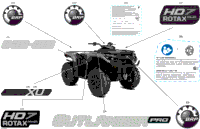 2024 North America - Outlander PRO HD7 4X4 - 1MRB - XU Package - Tundra Green