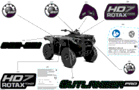 2024 North America - Outlander PRO HD7 4X4 - 1JRA - STD Package - Northern Lichen