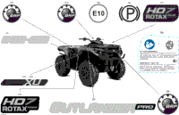 2024 CE - Outlander PRO HD7 4X4 - 1MRE - XU Package - Tundra Green