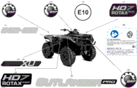 2024 CE - Outlander PRO HD7 4X4 - 1MRD - XU Package - Tundra Green