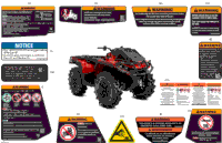 2024 North America - Outlander 850 EFI 4X4 - 4KRA - X MR Package - Legion Red