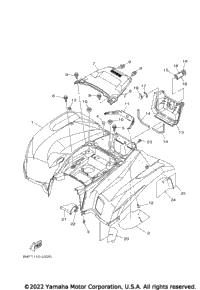 2023 GRIZZLY EPS XTR (YFM70GPZPT)