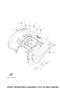 2023 KODIAK 700 (YFM70KDXPG)