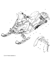 2015 600 RUSH PRO S ALL OPTIONS (S15DP6)