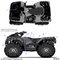 2023 SPORTSMAN 850 HIGH LIFTER (A23SXN85A4)