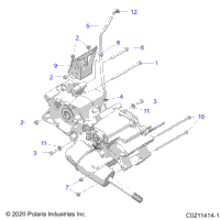 2023 SPORTSMAN 570 UTILITY LE (A23SEK57AD)