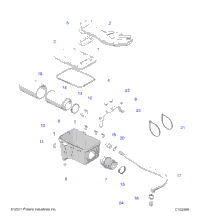2023 SPORTSMAN TOURING 570 EPS TRACTOR (A23SDS57C4)