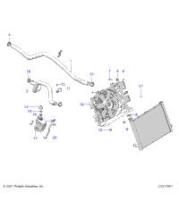 2023 SPORTSMAN TOURING XP 1000 EU 3PC INTL (A23SYE95PM)