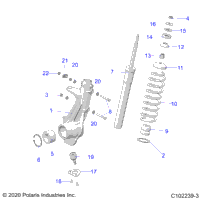 2023 SPORTSMAN TOURING 570 EPS TRACTOR (A23SDS57C4)