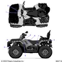 2024 SPORTSMAN TOURING XP 1000 TRAIL (A24SYY95AH)