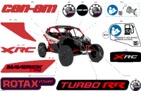 2024 CE - Maverick Turbo RR - XRC - 9MRC - Hybrid White Pearl - 72" Width