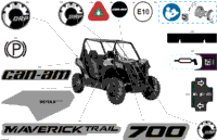 2024 CE - Maverick Trail 700 - BASE - 7RRC - Catalyst Gray - 50" Width