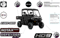 2024 North America - Defender HD9 - XT - 8FRF - Timeless Black Metallic - 62" Width