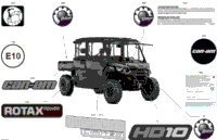 2024 North America - Defender MAX HD10 - LTD CAB - 6MRD - Asphalt Grey - 67" Width