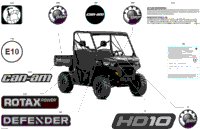 2024 North America - Defender MAX HD10 - DPS - 8LRD - Timeless Black Metallic - 64" Width