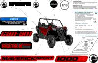 2024 North America - Maverick Sport 1000R - DPS - 9GRB - Fiery Red Metallic - 60" Width