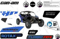 2024 North America - Maverick Turbo RR - XRS Smart Shock - 7TRL - Dazzling Blue - 72" Width SAS CALI