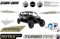 2024 North America - Maverick MAX Turbo RR - DS - 7URE - Catalyst Gray - 64" Width CALI