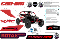 2024 North America - Maverick Turbo RR - XRC - 7KRB - Hybrid White Pearl - 64" Width