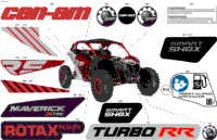 2024 North America - Maverick Turbo RR - XRS Smart Shock - 7TRC - Fiery Red Metallic - 72" Width SAS CALI