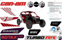 2024 North America - Maverick Turbo RR - XRS Smart Shock - 7TRD - Fiery Red Metallic - 72" Width SAS